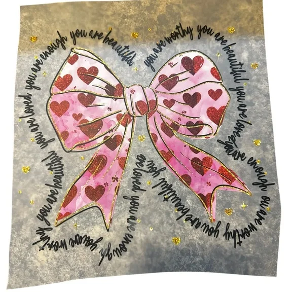 Handcrafted Valentine’s Day canvas Tote Bag - pick one - Buy now price - Picture 8 of 16